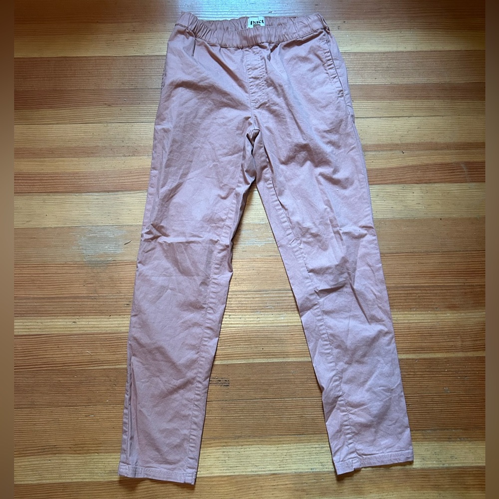 Pact Woven Twill Roll Up Pant
